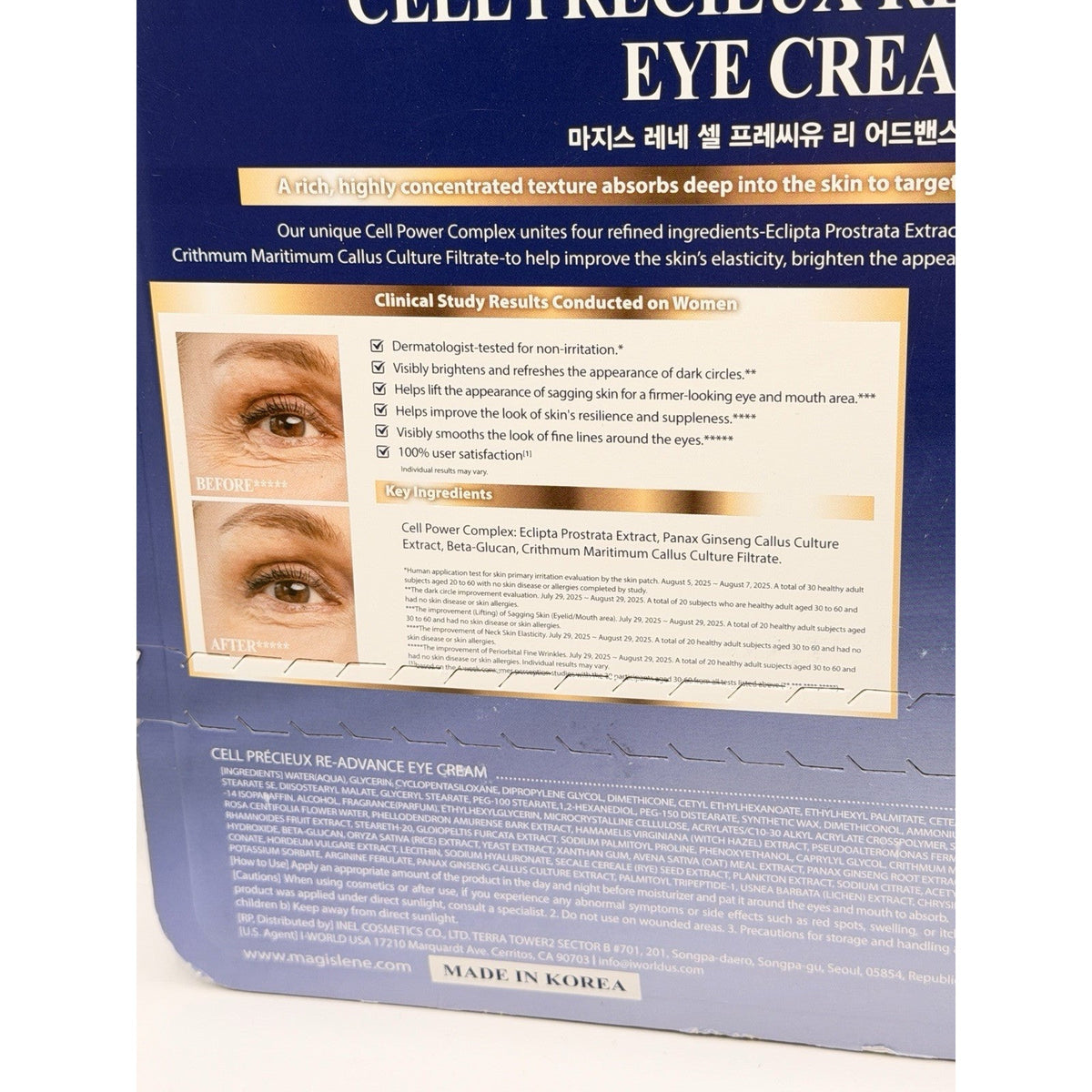 Magis Lene Cell Precieux Re-Advance Eye Cream Set