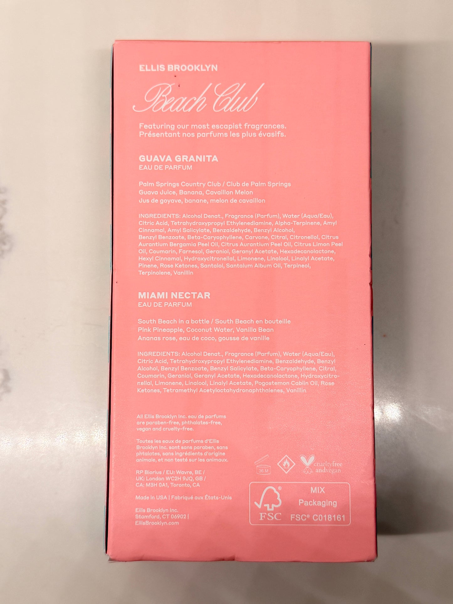 Ellis Brooklyn Perfume GUAVA + MIAMI NECTAR Set