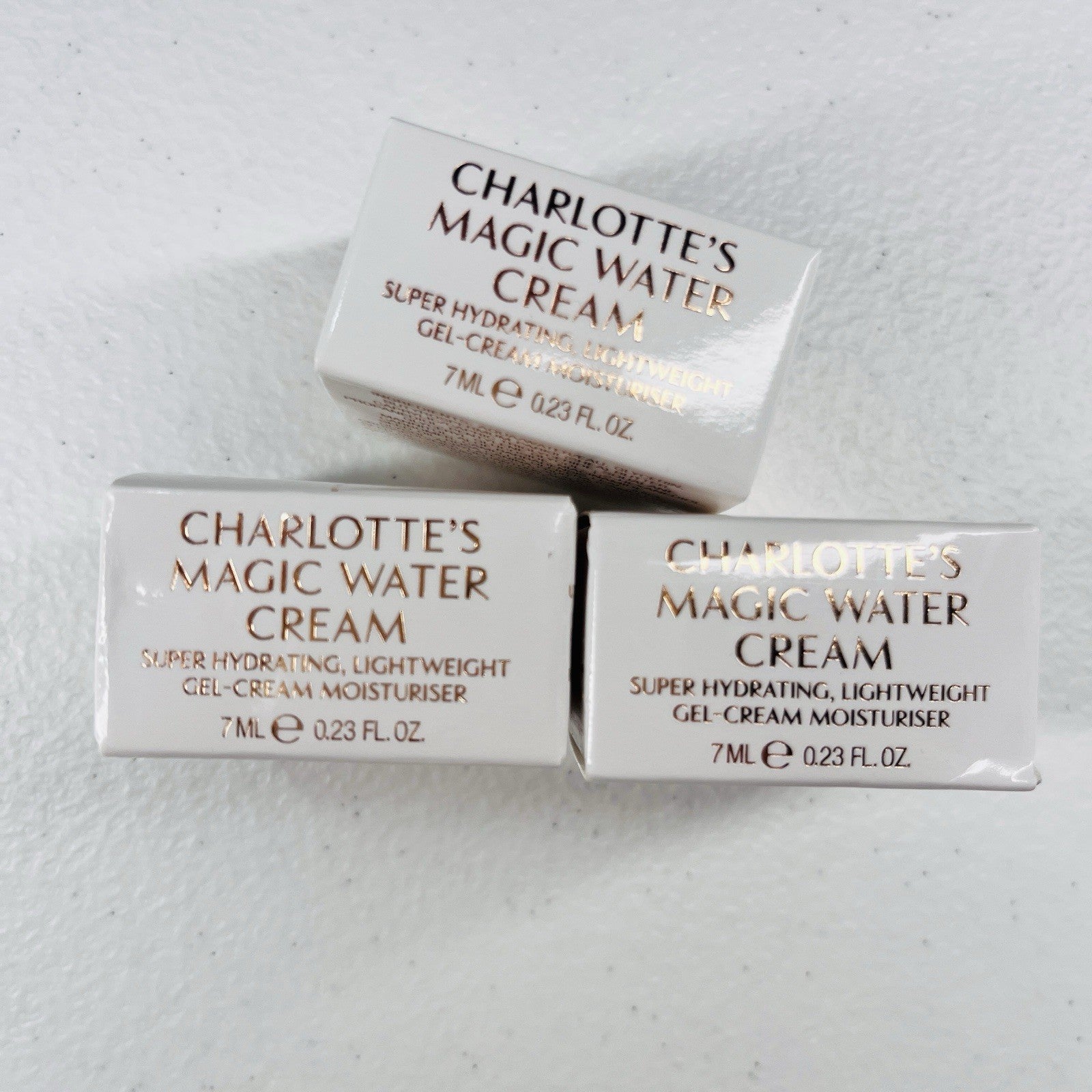 CHARLOTTE TILBURY Charlottes Magic Water Cream 0.23oz 7ml each NEW IN BOX