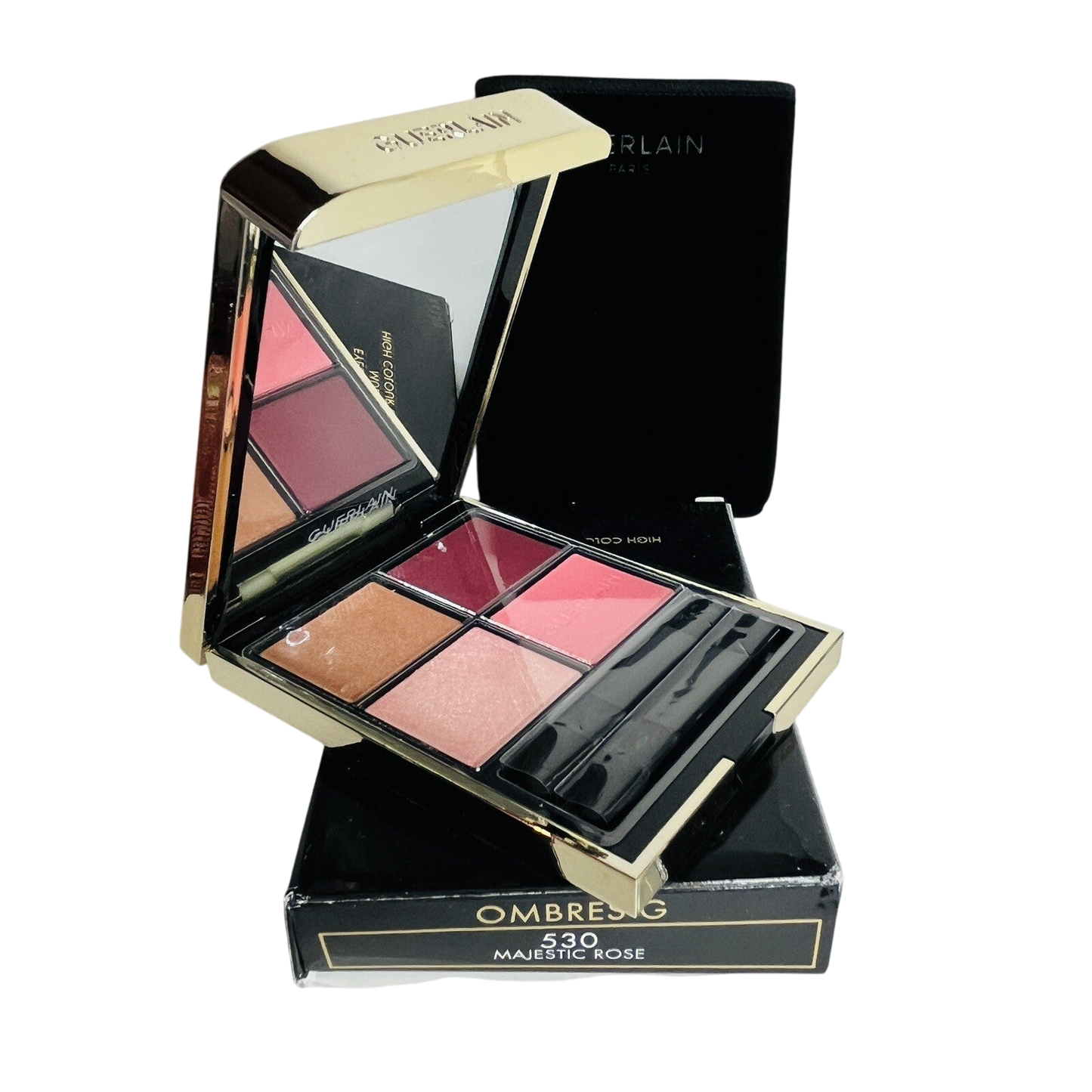 GUERLAIN Eyeshadow Quad Ombres G 530 MAJESTIC ROSE