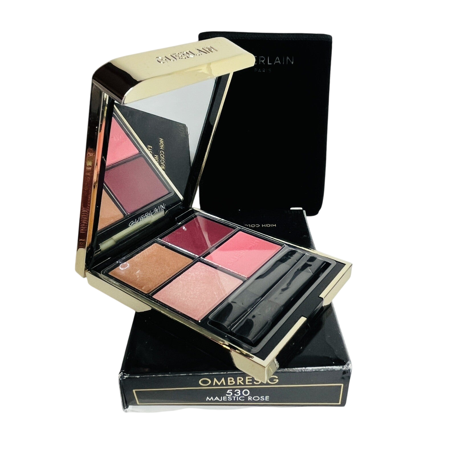 GUERLAIN Eyeshadow Quad Ombres G 530 MAJESTIC ROSE