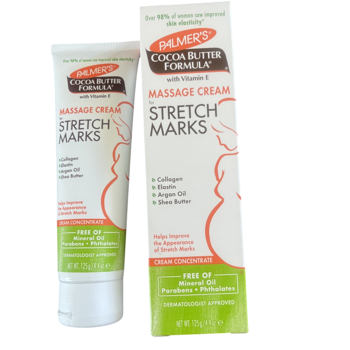 Palmers Cocoa Butter Formula Massage Cream For Stretch Marks 4.4 Oz Tube