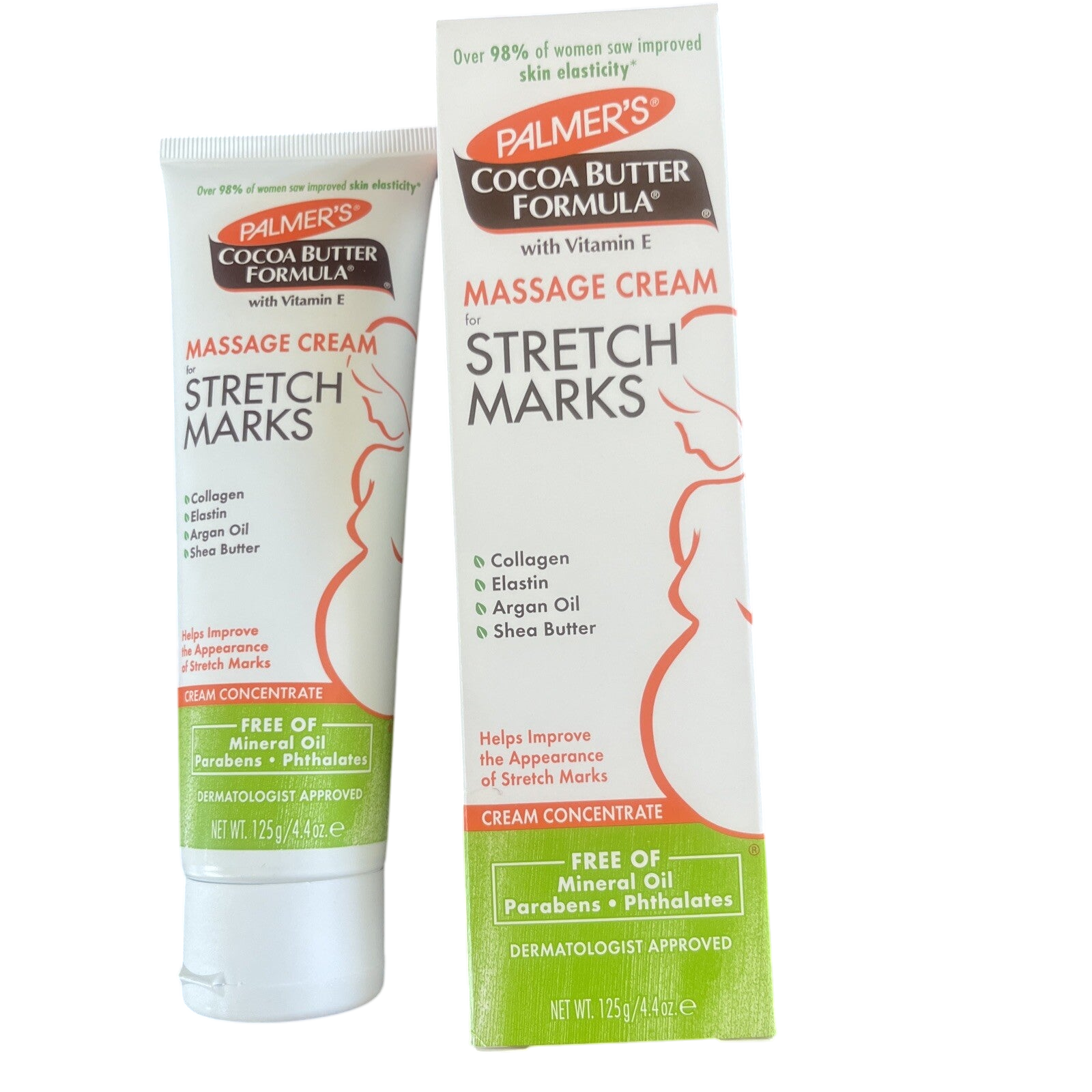 Palmers Cocoa Butter Formula Massage Cream For Stretch Marks 4.4 Oz Tube