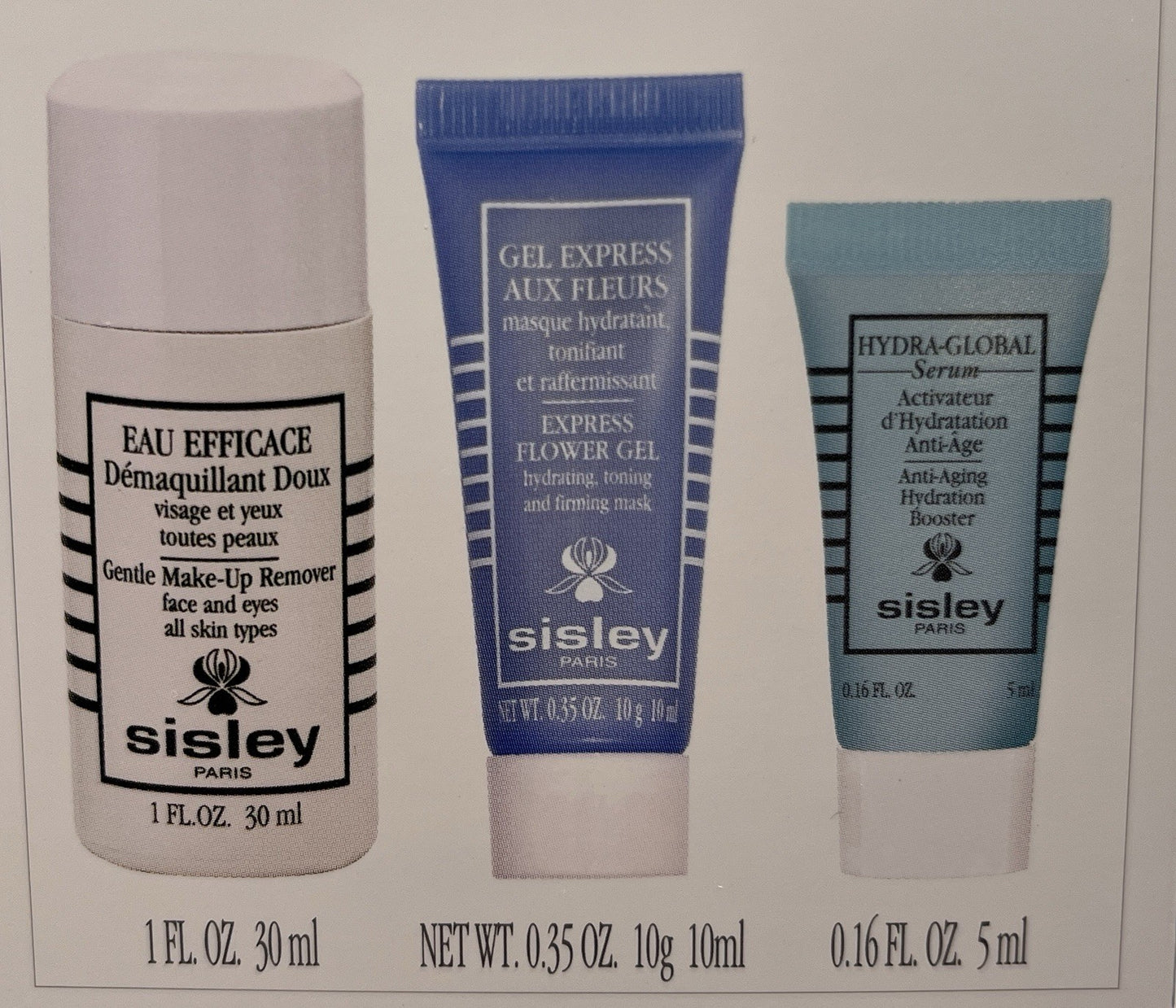 Sisley Hydra Global Discovery Program 3 piece Travel Set