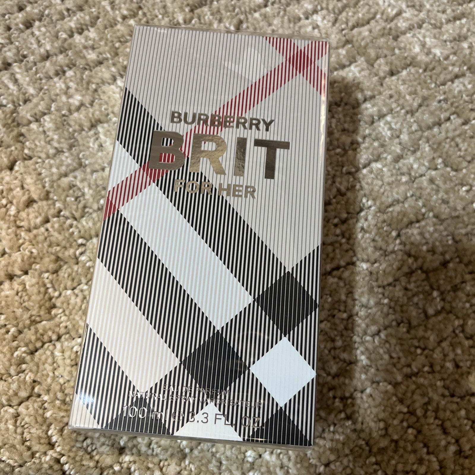 Burberry Brit by Burberry Eau De Parfum Spray for Her 100ml 3.4oz Sealed