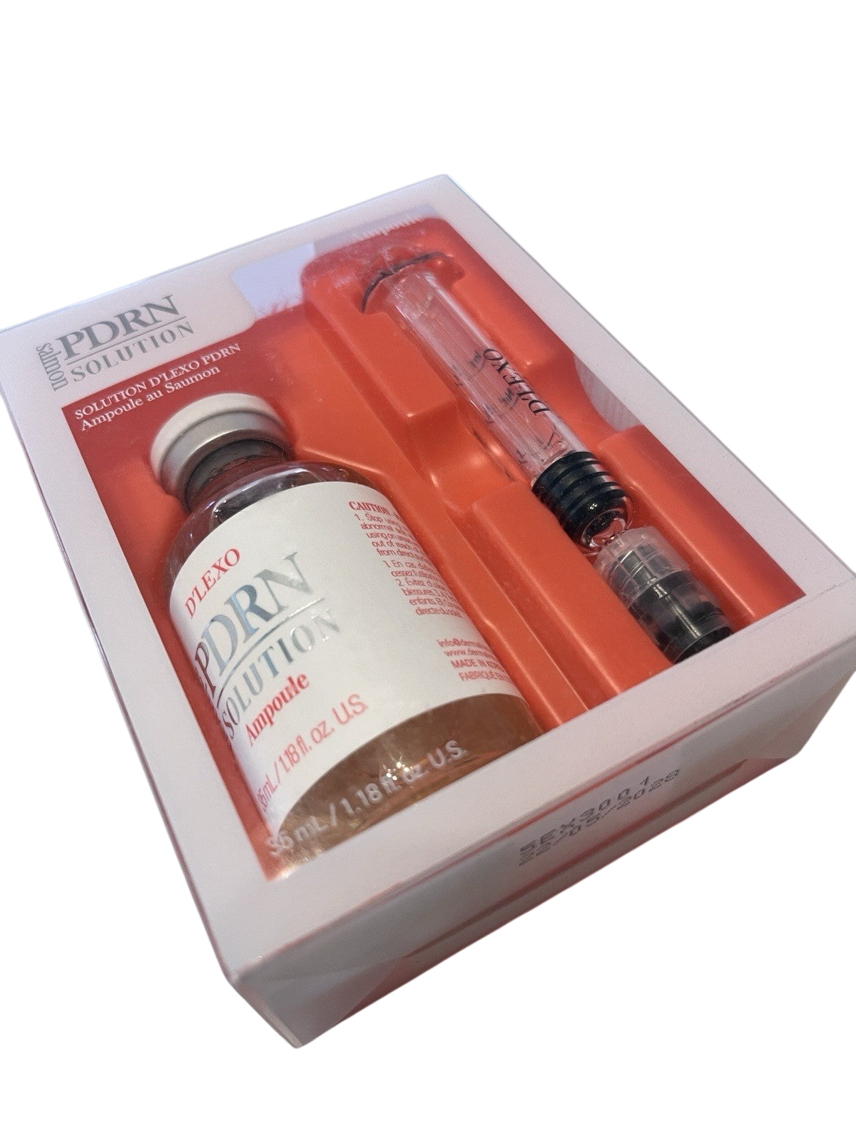 Dermaline PDRN Salmon Ampoule Sealed 2028 Korean Skincare 35ml 1.18oz