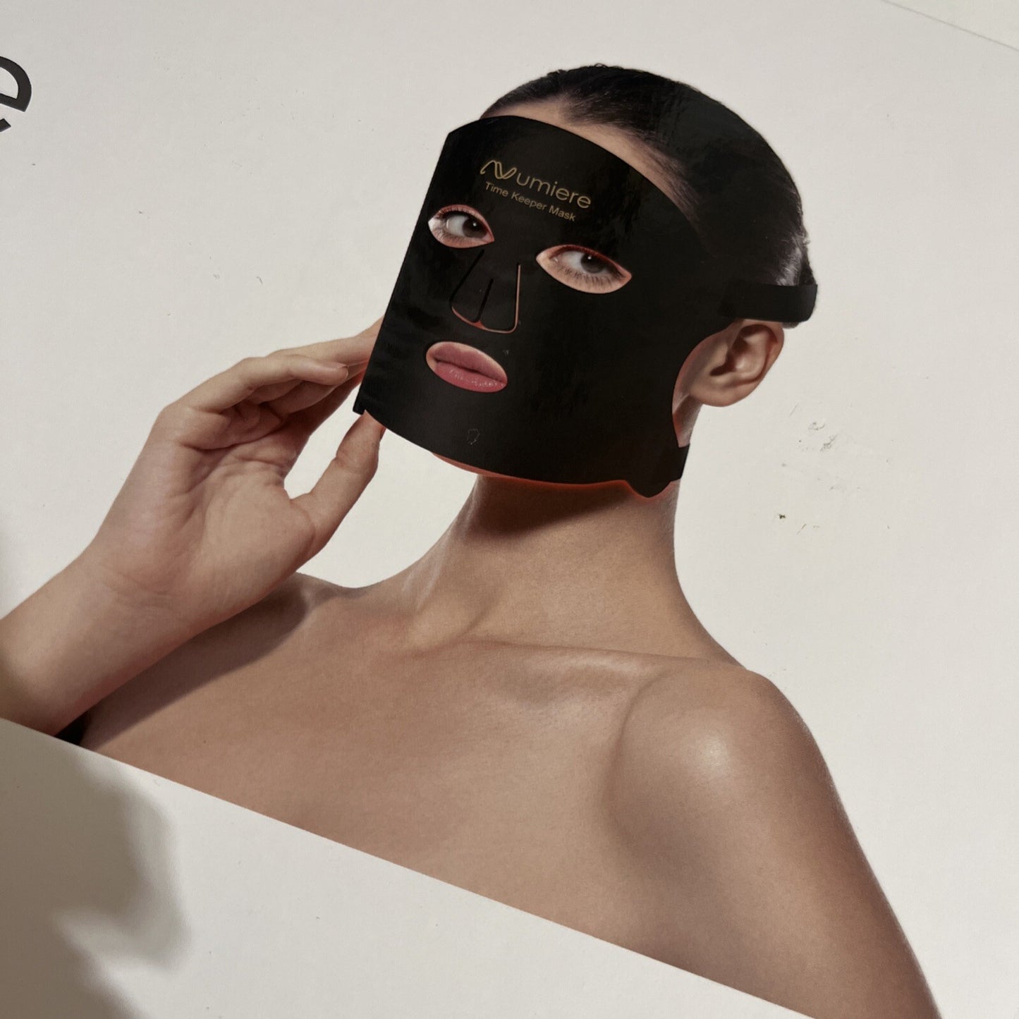 Numiere LED Mask Anti Aging Wearable Device Time Keeper NEW