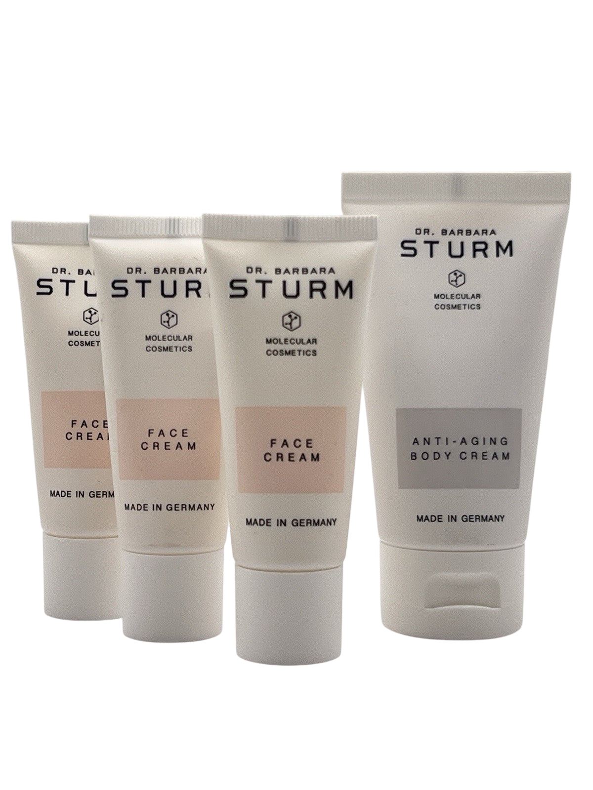 Dr. Barbara Sturm 3 Face Cream 20ml + 1 Anti Aging Body Cream 50ml • 4pc Lot NEW