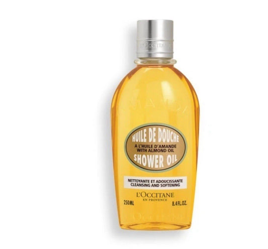 L'Occitane Almond Shower Oil 250ml 8.4oz New