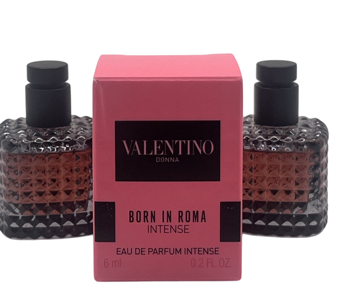 2 • Valentino Donna Born in Roma Intense EDP Perfume Mini Splash Dabber 6ml NEW