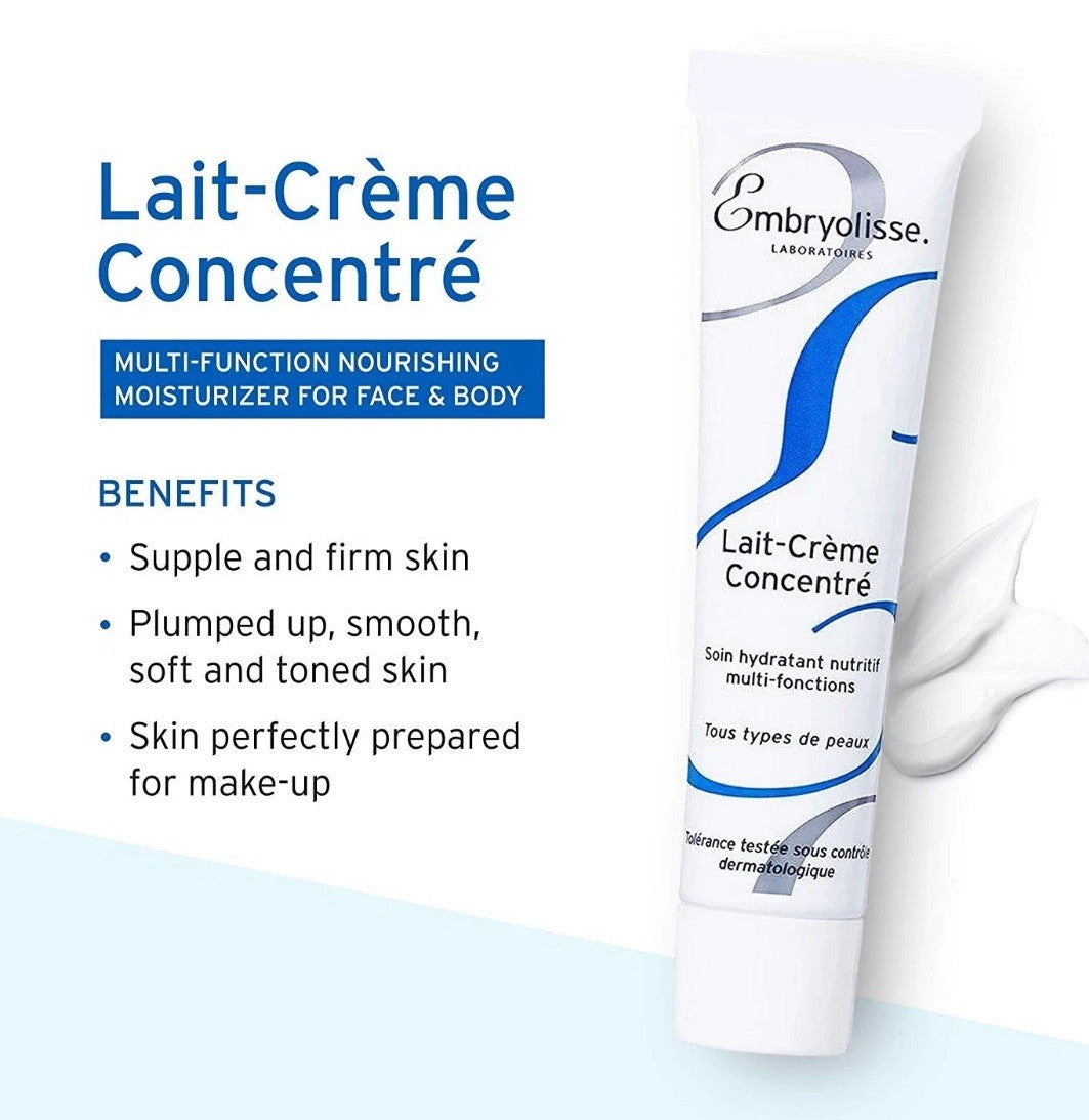 Embryolisse Concentrated Lait Cream 2.54oz NEW