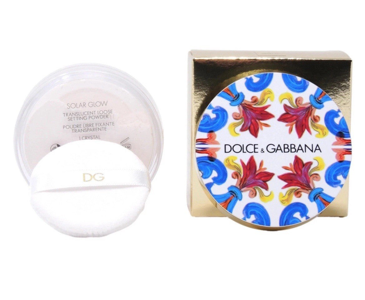 Dolce & Gabbana Solar Glow Translucent Loose Setting Powder 10g New Sealed