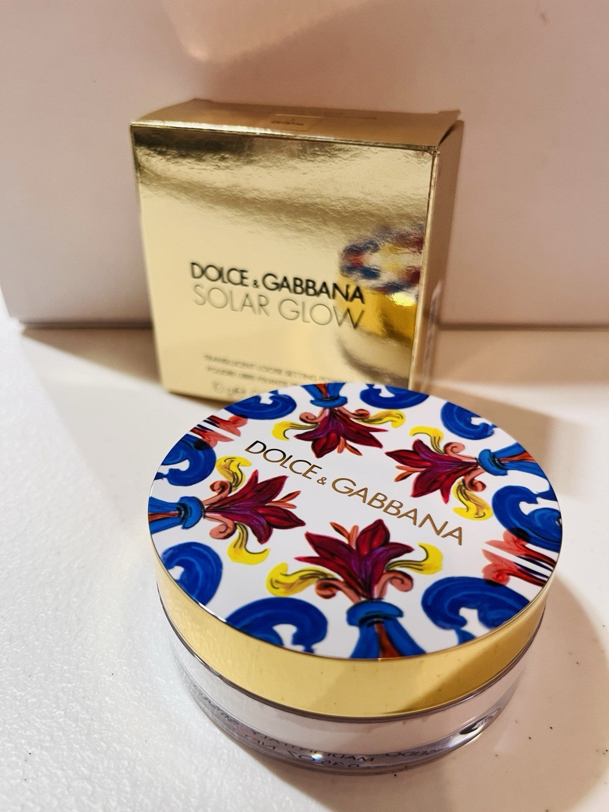 Dolce & Gabbana Solar Glow Translucent Loose Setting Powder 10g New Sealed