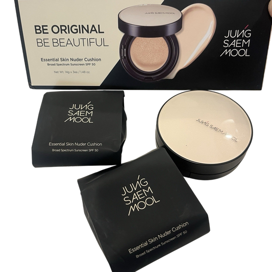 JUNG SAEM MOOL Skin Nuder SET Cushion + Compact 19 LIGHT