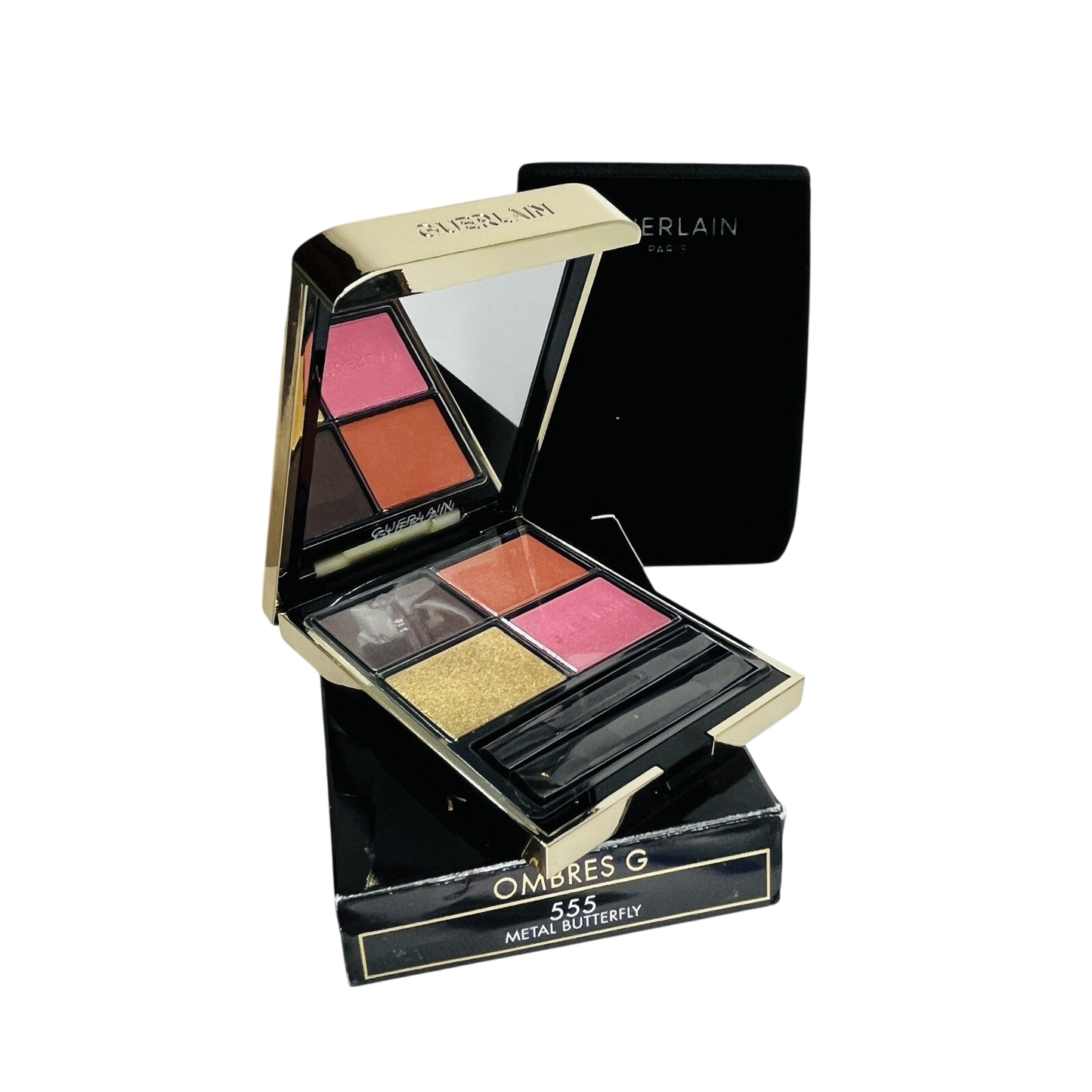 Guerlain Ombres G Eyeshadow Quad 555 Metal Butterfly NEW