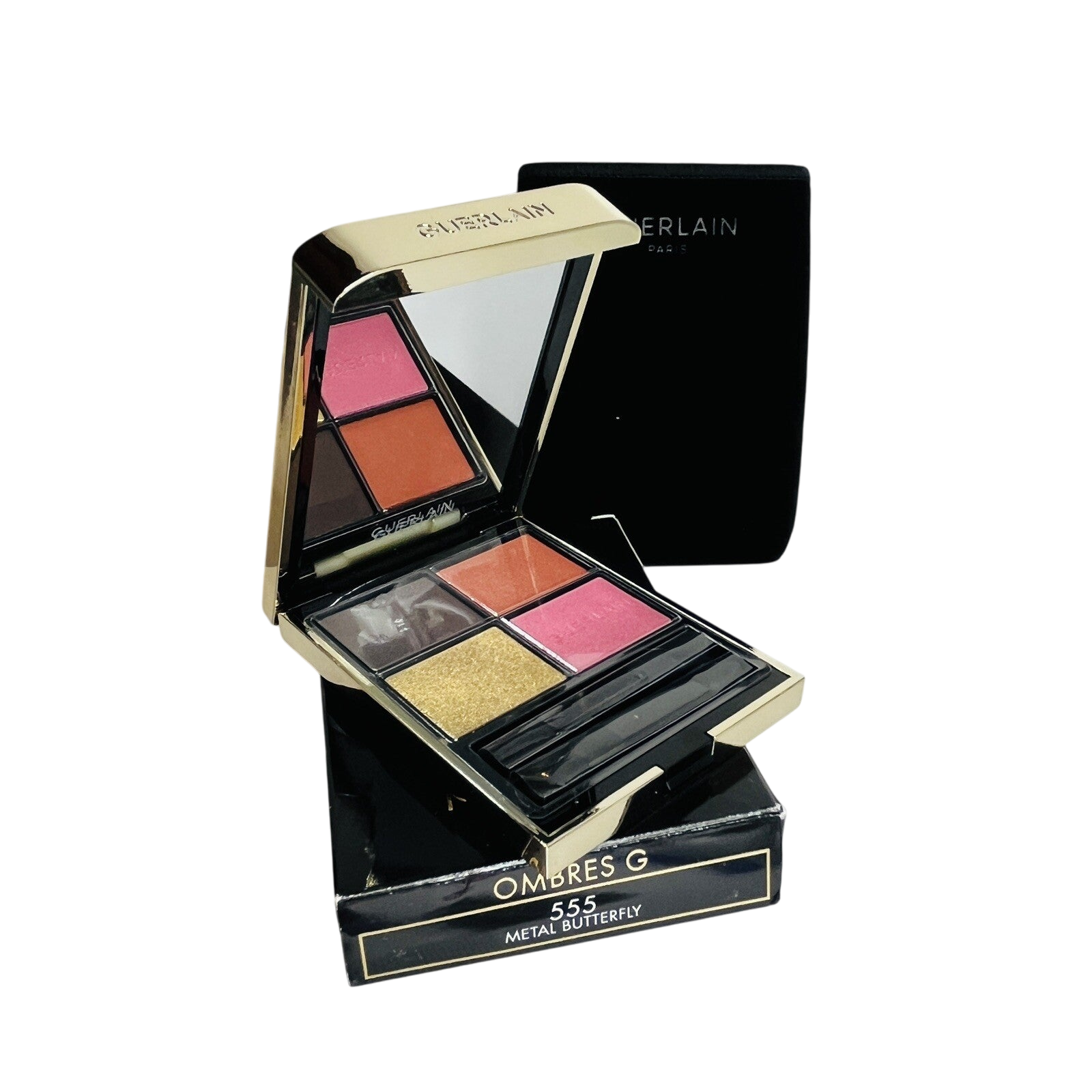 Guerlain Ombres G Eyeshadow Quad 555 Metal Butterfly NEW