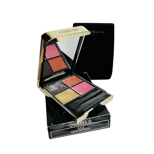 Guerlain Ombres G Eyeshadow Quad 555 Metal Butterfly NEW