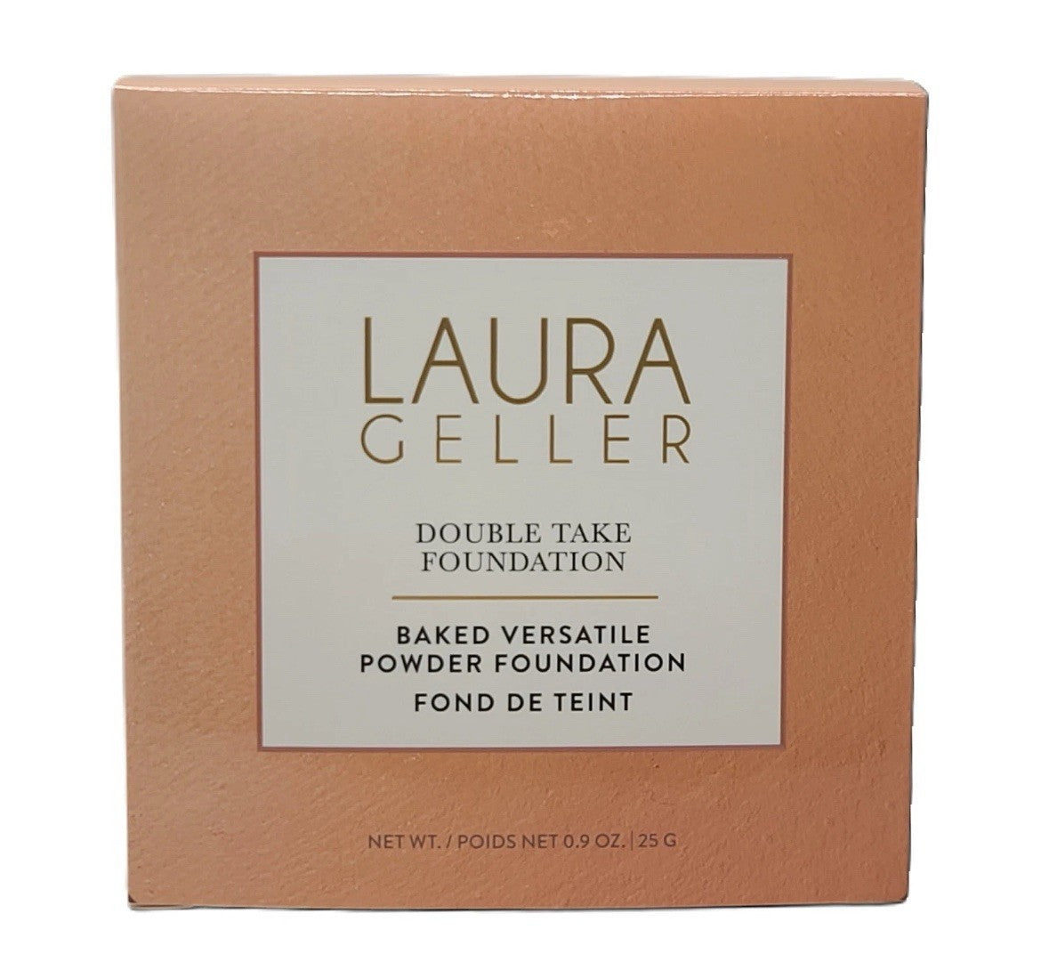 2 Pack Laura Geller Double Take Baked Versatile Powder Foundation FAIR 0.9oz