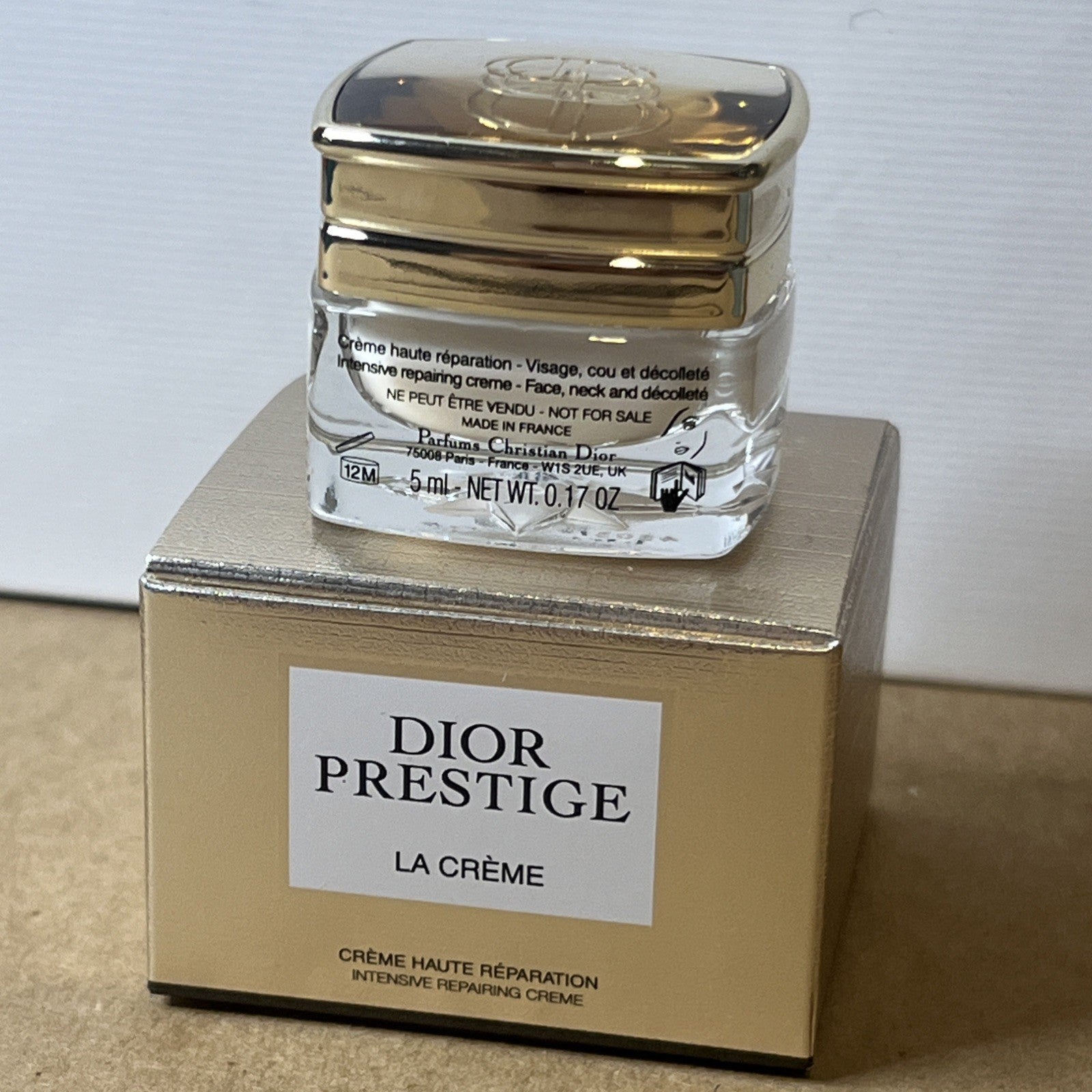 Dior Prestige La Creme Haute Reparations Intensive Repair Cream 5ml NEW