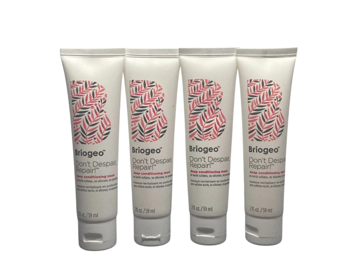4 Briogeo Don't Despair Repair Deep Conditioning Hair Mask 2oz 8oz Total Sealed