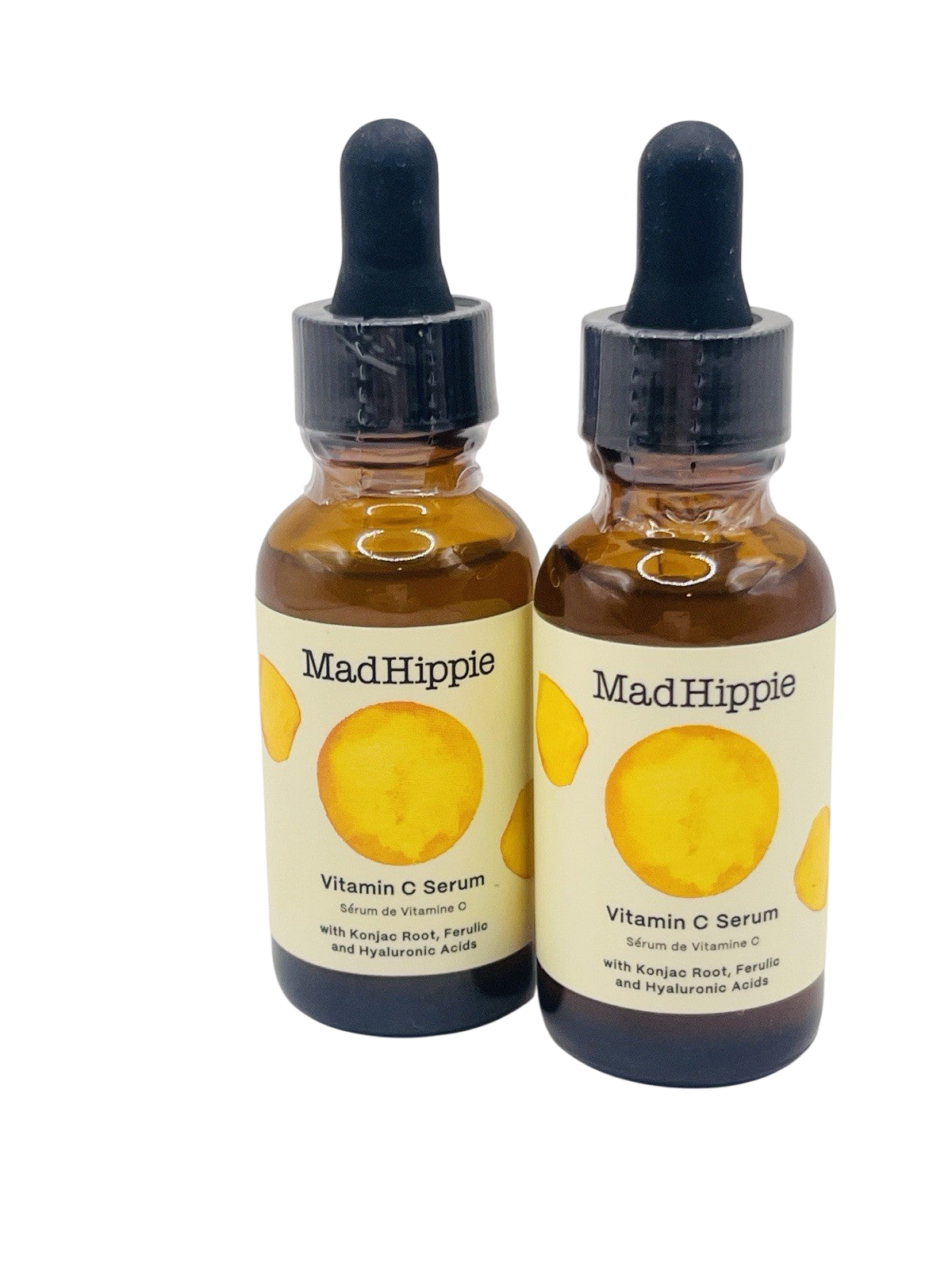 2 • Mad Hippie Vitamin C Serum Hyaluronic 8 Actives 30ml 1.02oz New Sealed