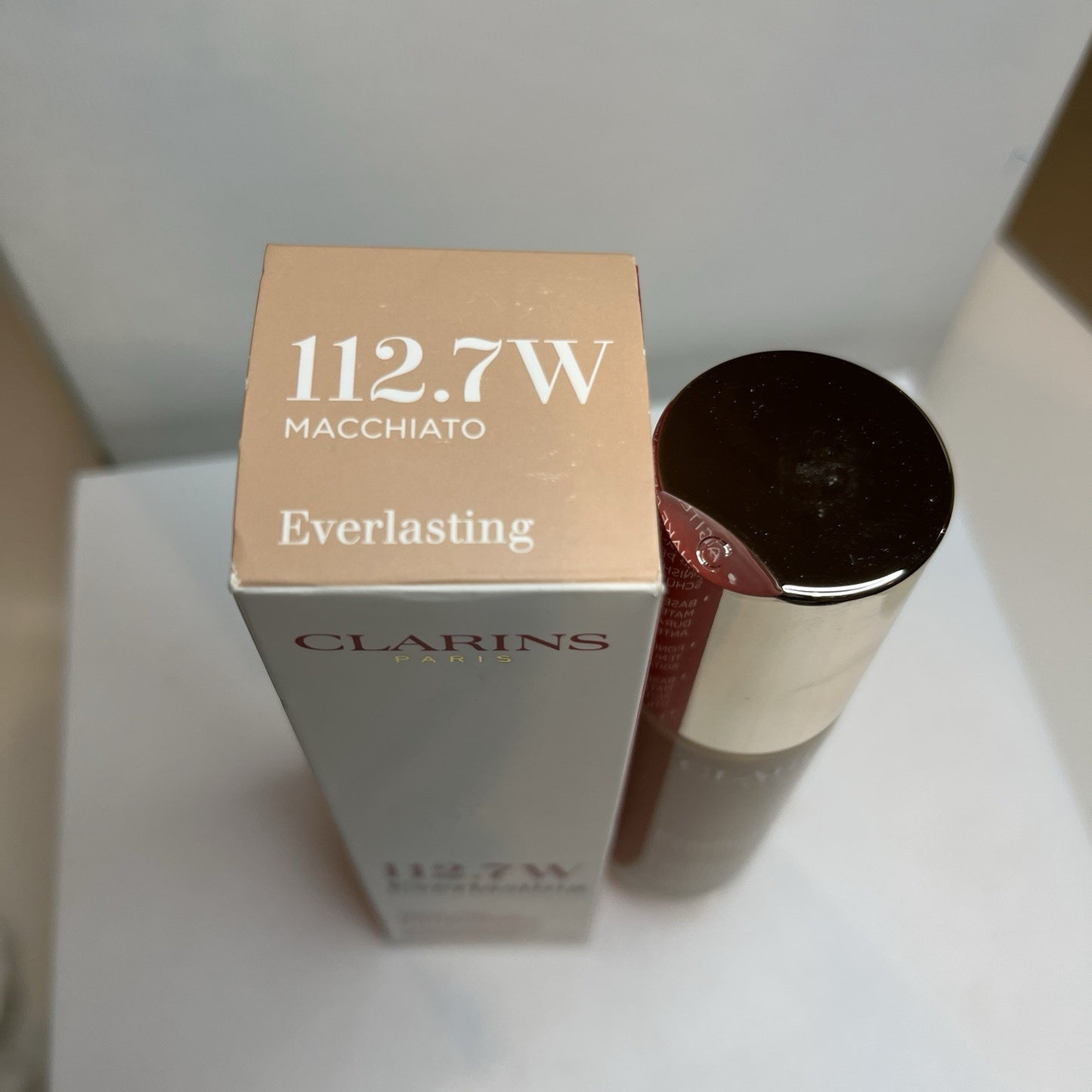 Clarins Foundation Everlasting 112.7 Macchito Long Wearing & Hydrating 30ml NEW
