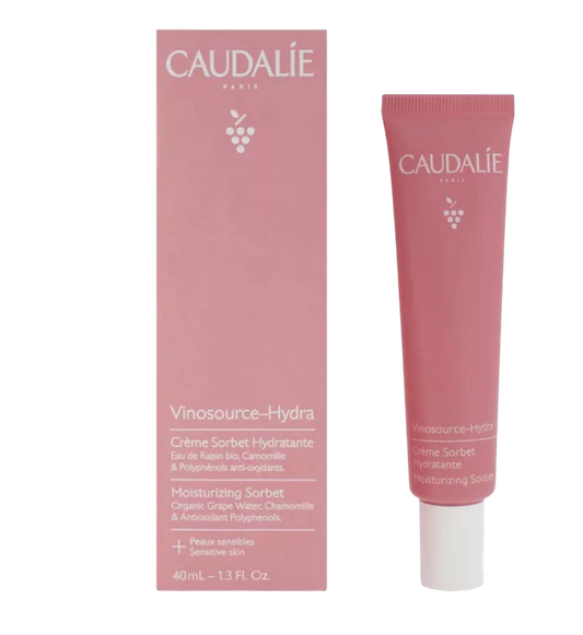 Caudalie Moisturiser Vinosource-Hydra Organic Grape Water 40ml Sensitive Skin