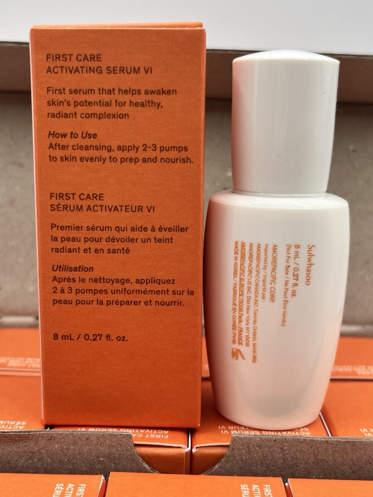 12 SULWHASOO First Care Activating Serum VI Deluxe Travel .27oz Korean Skincare