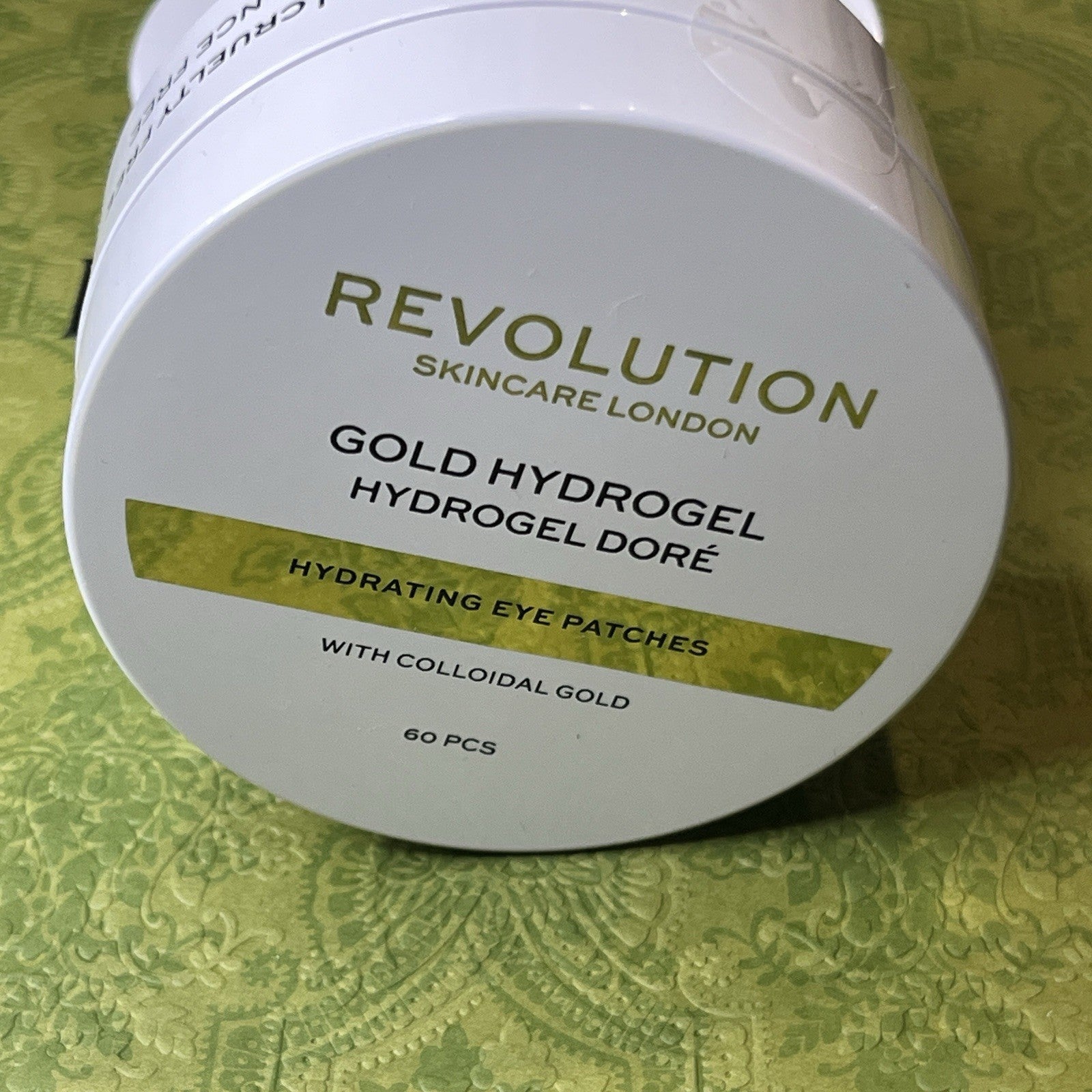 2 Revolution Skincare London Gold Hydrogel Hydrating Eye Patches SEALED