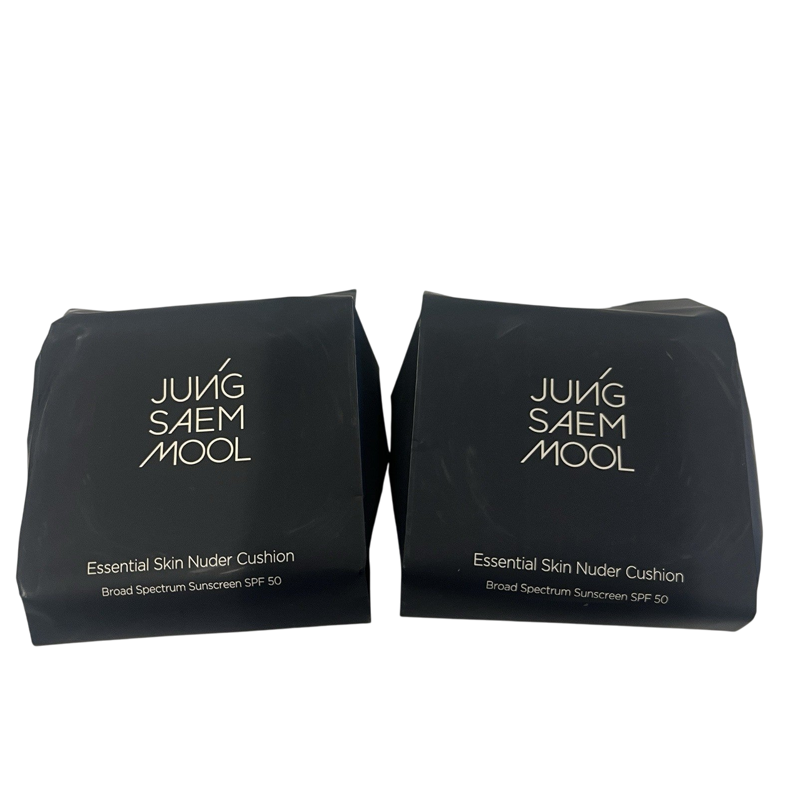 JUNG SAEM MOOL Essential Skin Nuder Cushion 19 LIGHT Refill SPF 50 2 Pack