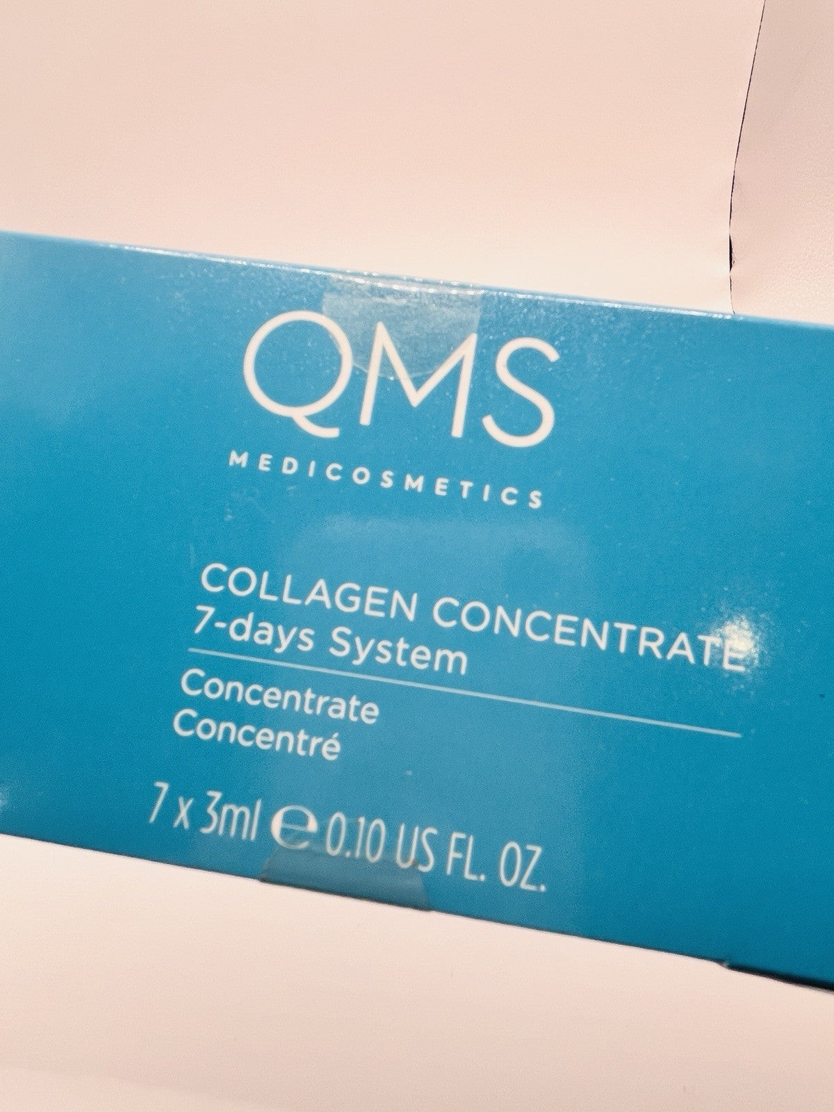 QMS Medicosmedics Collagen Concentrate System 7 Day Treatment Routine NEW
