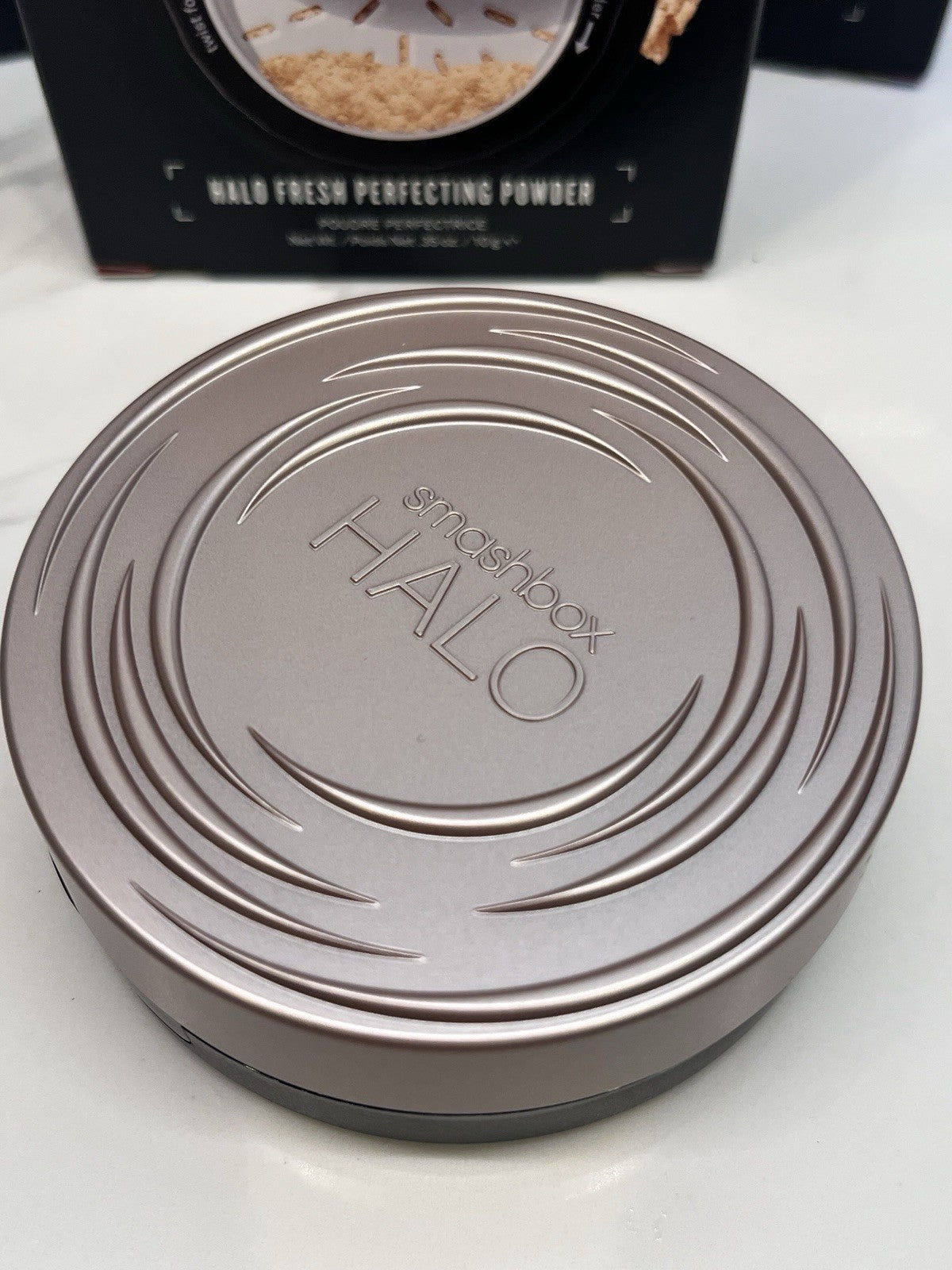 Smashbox Halo Fresh Perfecting Powder FAIR 35oz /10g NEW