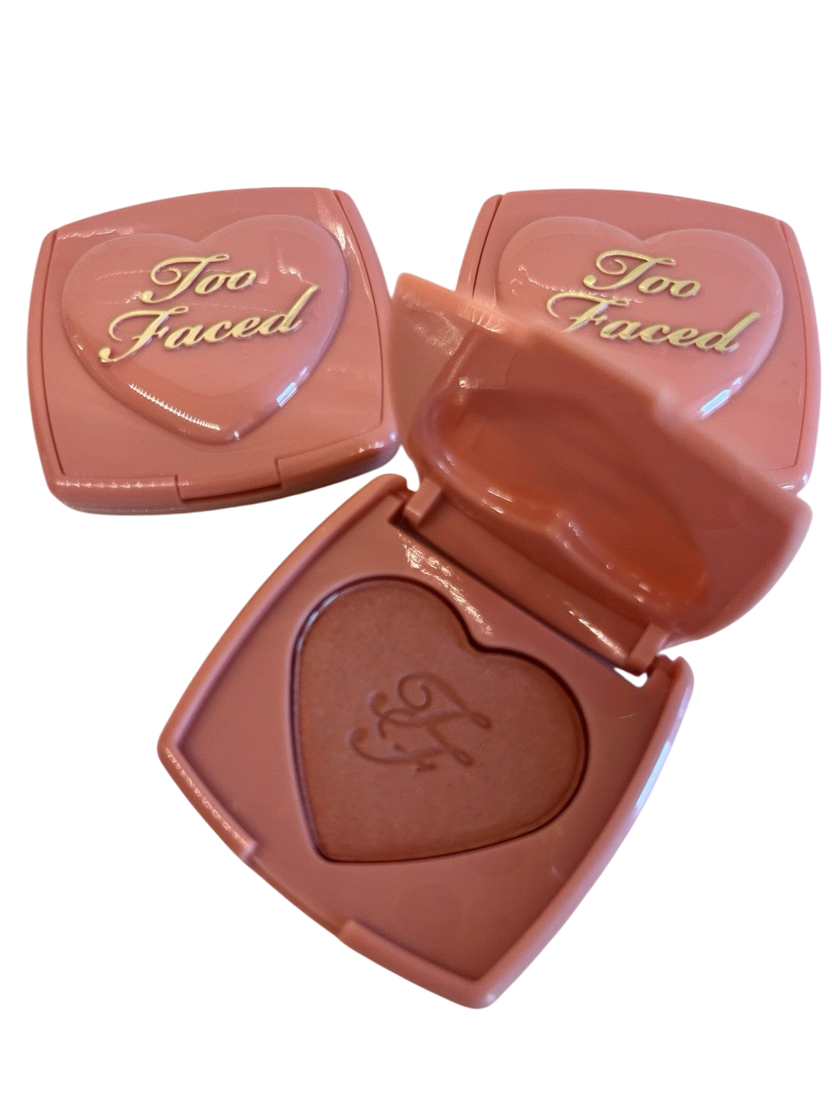 Too Faced Blush Love Flush Baby Love Face Cheeks Lot of 3