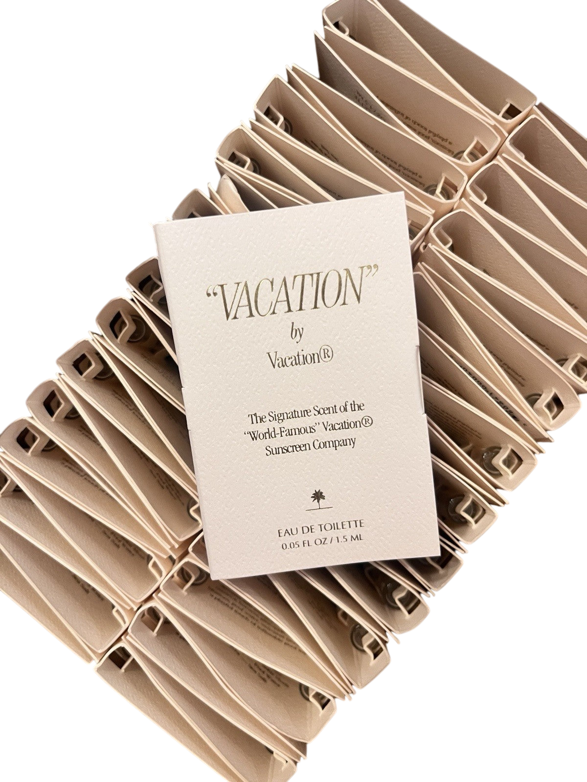 40 pc VACATION by Vacation®️ Fragrance .05oz Carded Sample Discontinued Sold Out