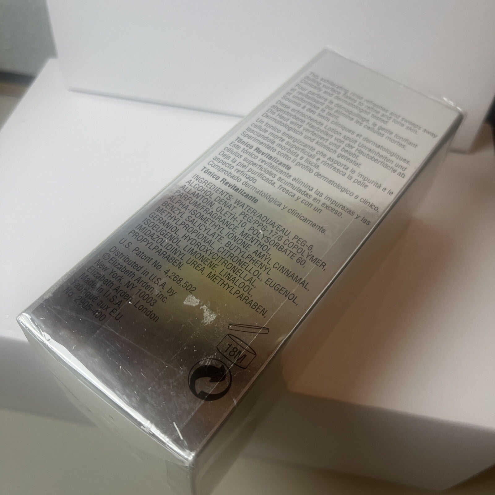 ELIZABETH ARDEN Toner Millenium Revitalizing TONIC 5 oz New Sealed