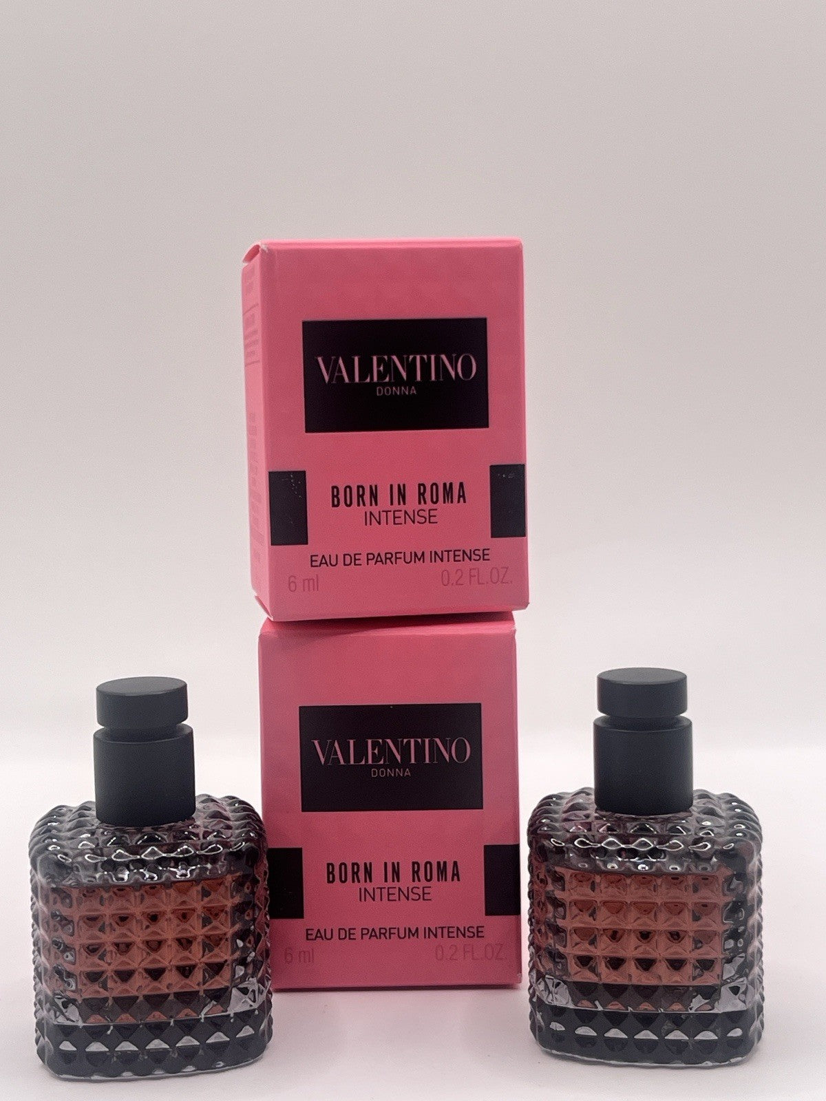 2 • Valentino Donna Born in Roma Intense EDP Perfume Mini Splash Dabber 6ml NEW