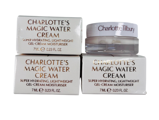 CHARLOTTE TILBURY Charlottes Magic Water Cream 0.23oz 7ml each NEW IN BOX