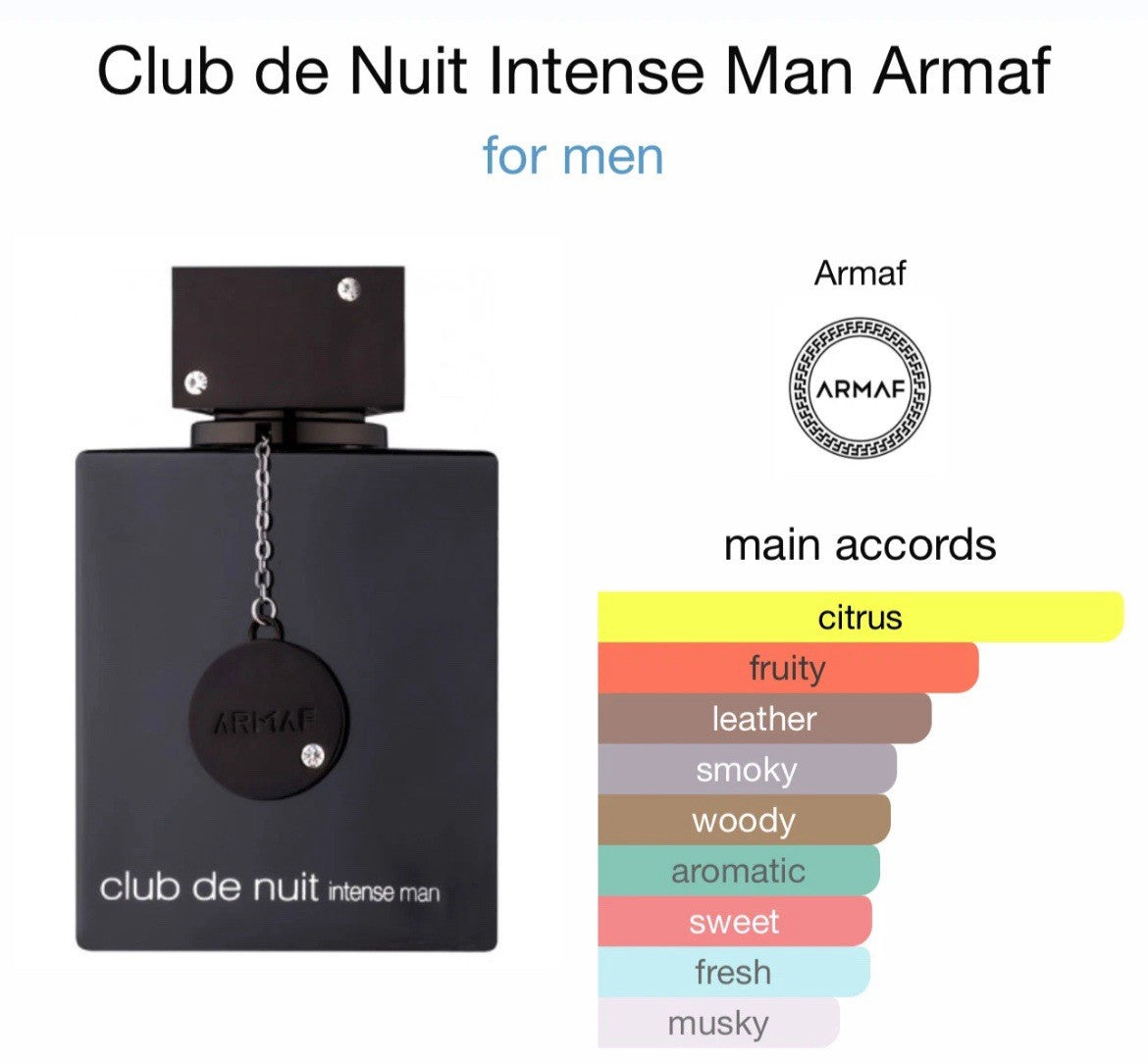 Club De Nuit Intense Man France Batch