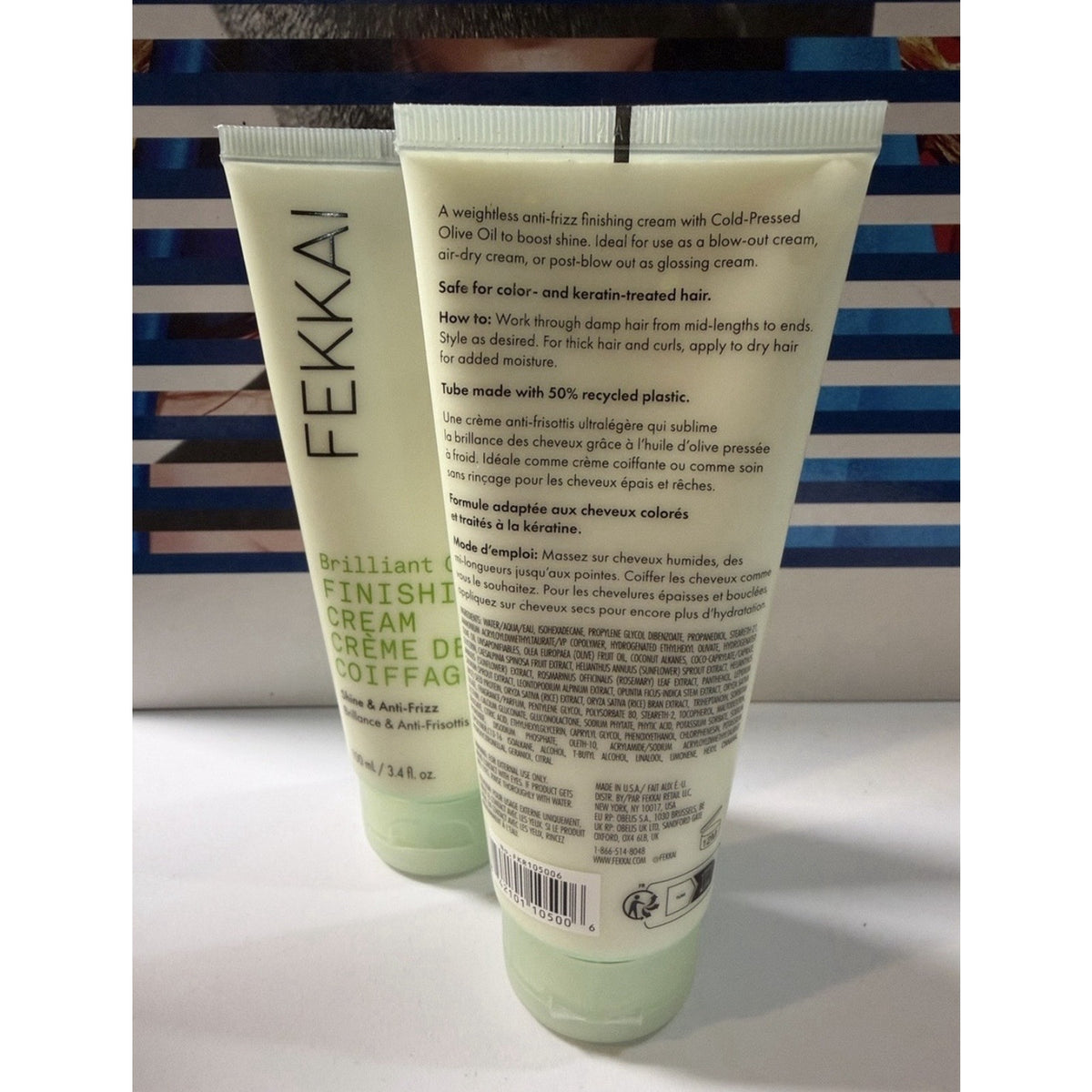 (2) Fekkai Brilliant Gloss Finishing Cream