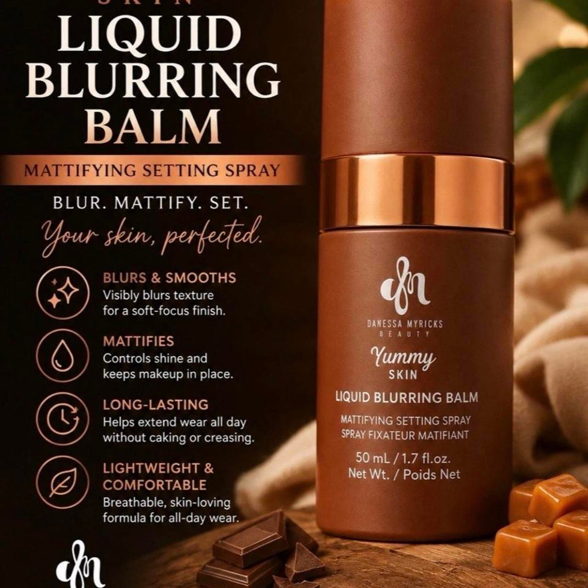 Danessa Myricks Yummy Skin Blurring Balm Setting Spray