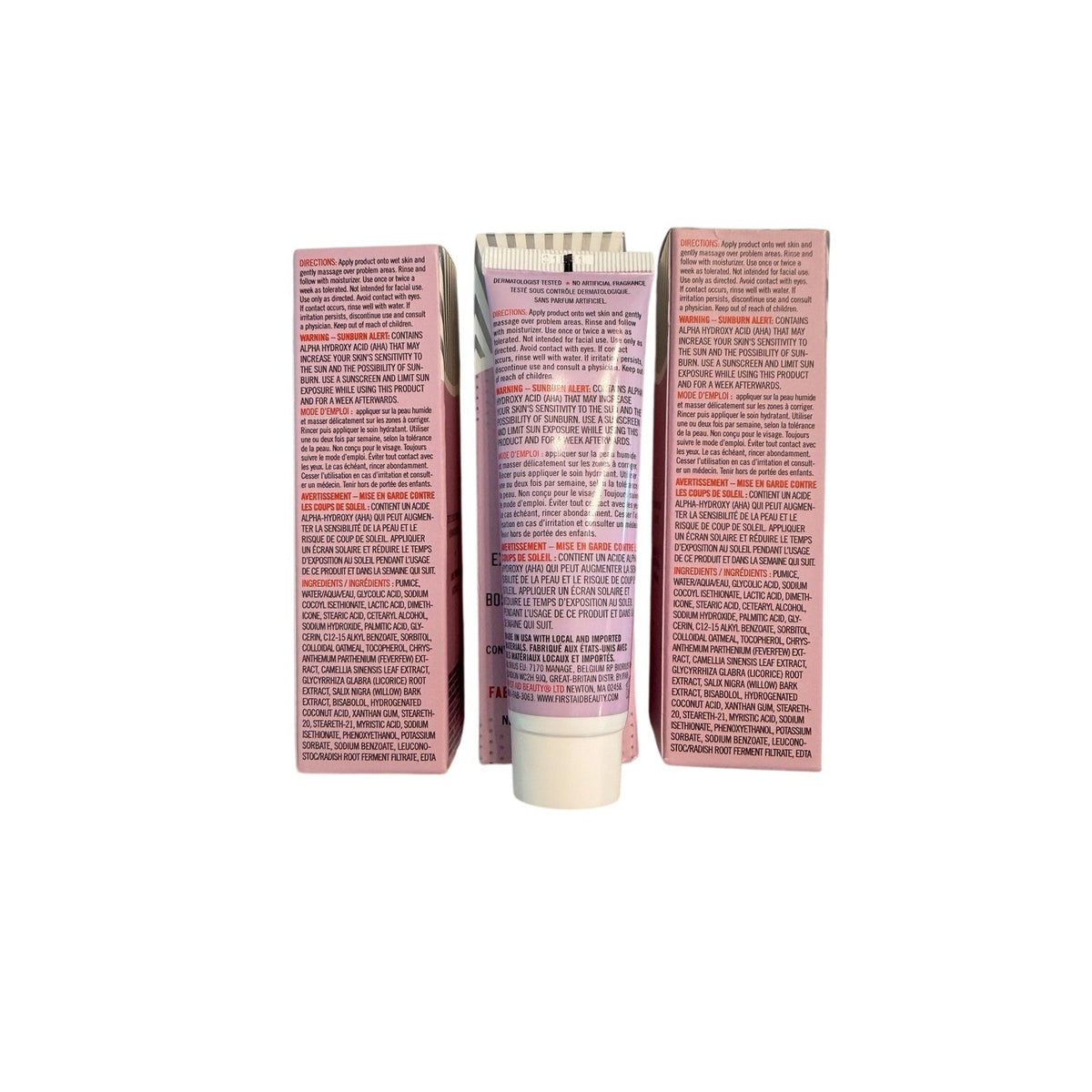 FIRST AID BEAUTY KP Bump Eraser Body Scrub 10% AHA Travel