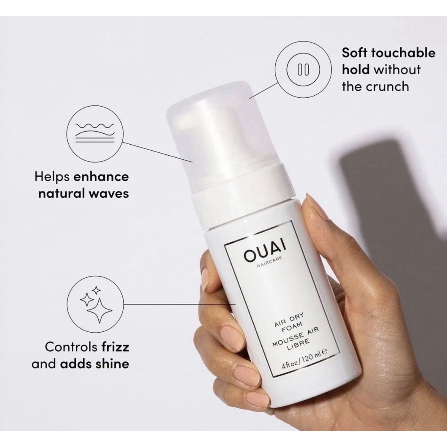 Ouai Air Dry Styling Foam