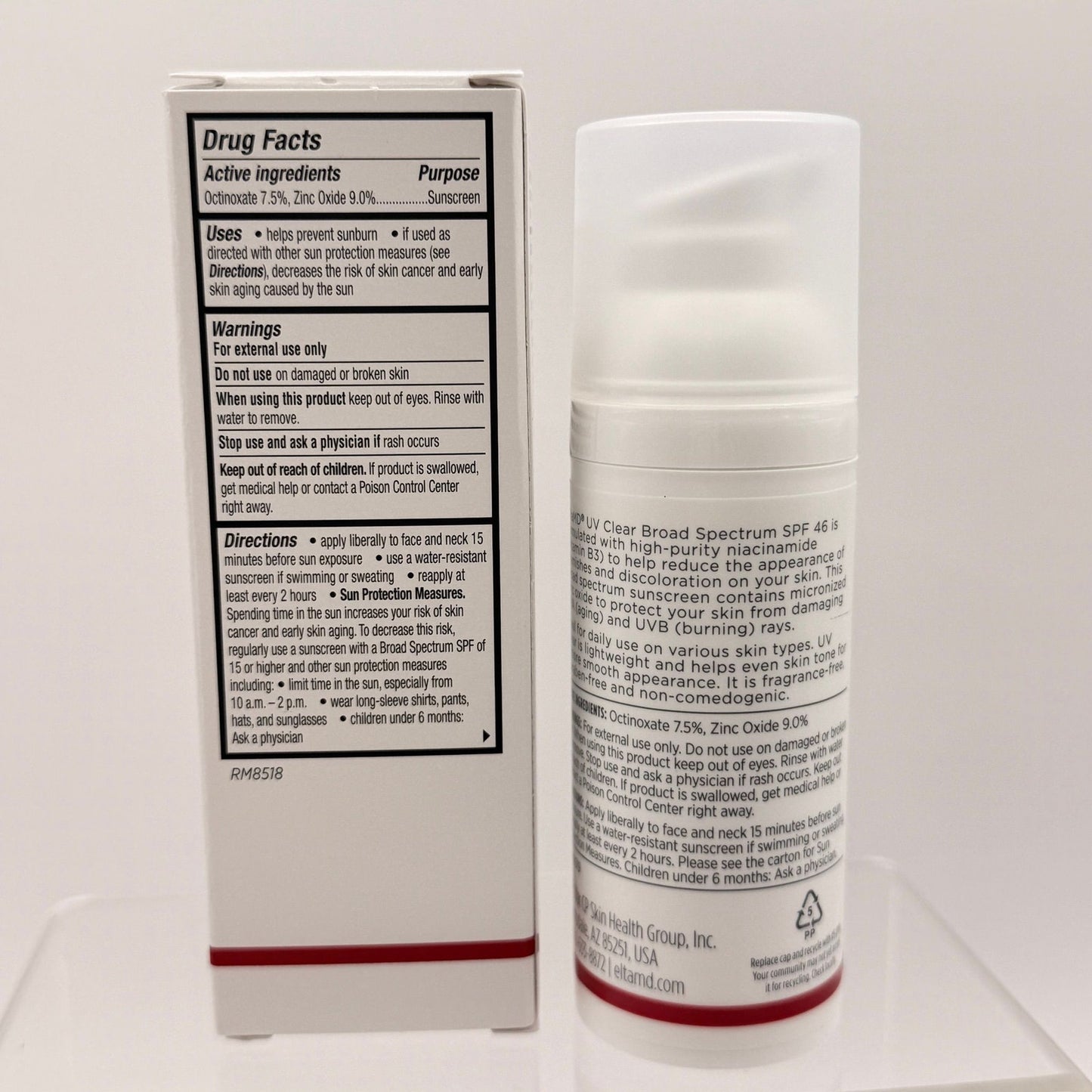 Elta MD UV SPF 46 CLEAR Sunscreen