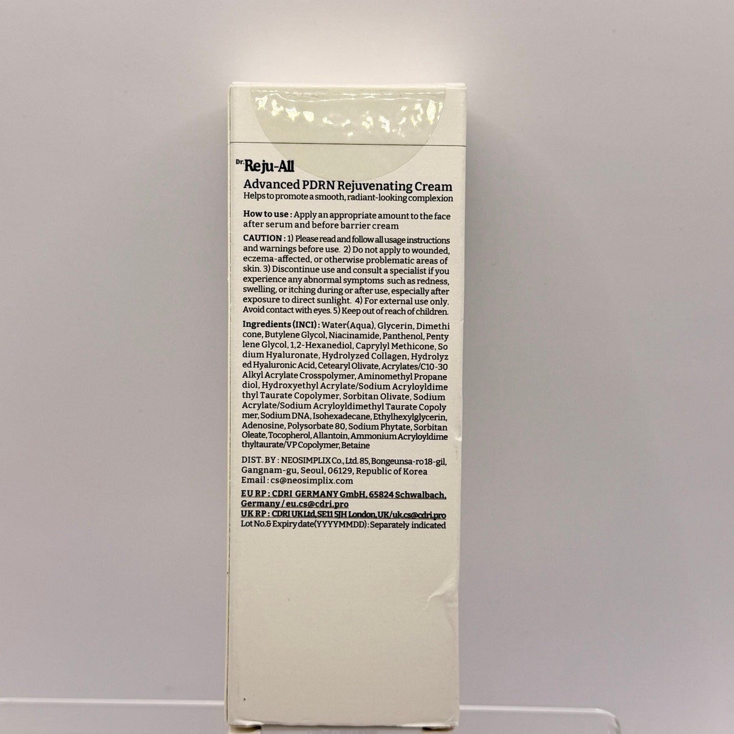 Dr Reju All PDRN Cream Duo