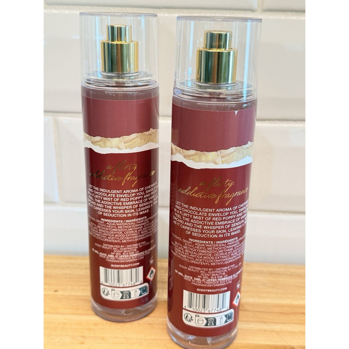 Sabrina Carpenter Sweet Tooth Cherry Fragrance Mist Set