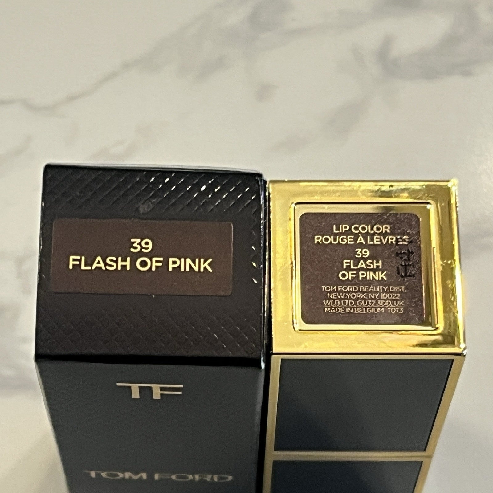 Tom Ford Lip Color 39 Flash of Pink Lipstick NEW In Box