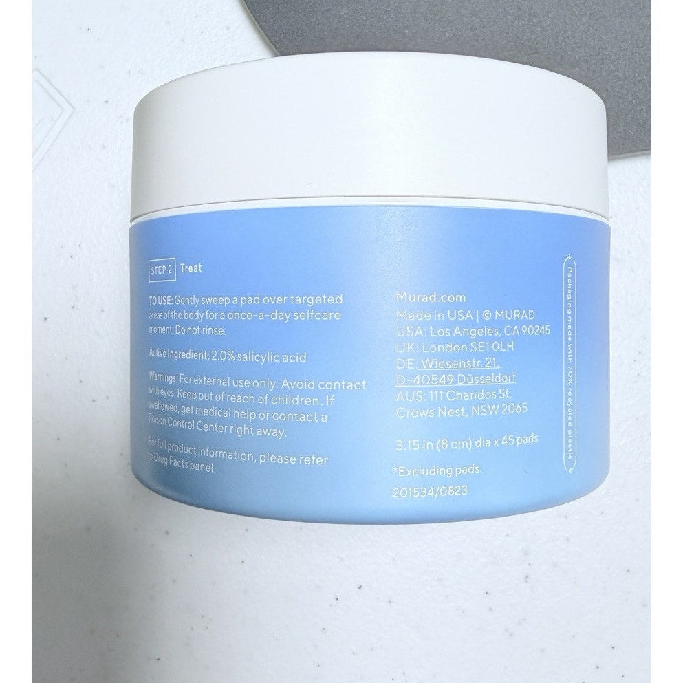 Murad Acne Control Body Pads 2% Salicylic Acid