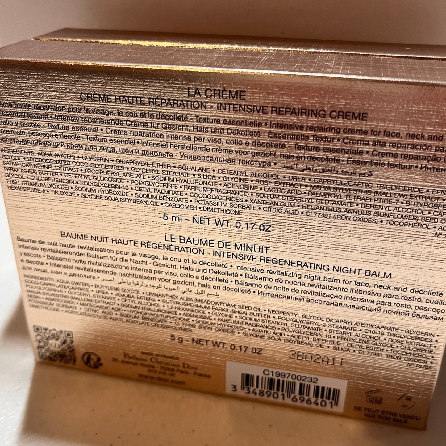 Dior Prestige Anti Aging Skincare Discovery Set