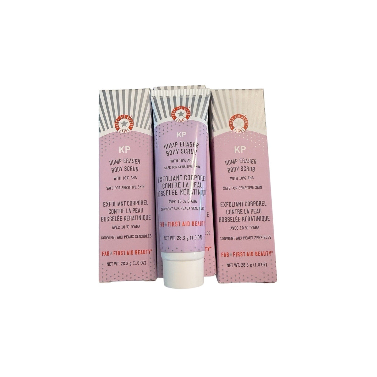 FIRST AID BEAUTY KP Bump Eraser Body Scrub 10% AHA Travel