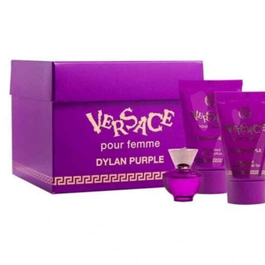 Versace Dylan Purple 3 piece Gift Set